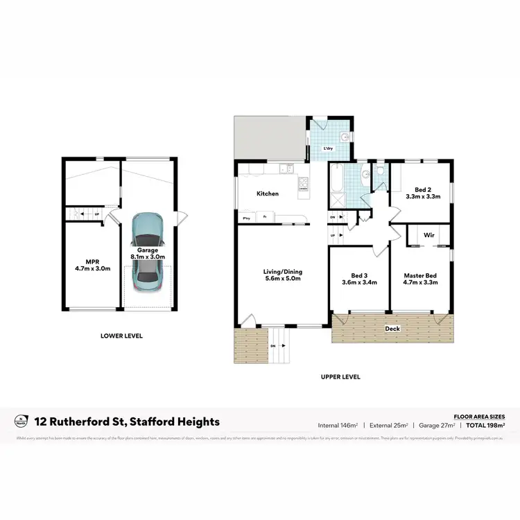 Floorplan of Homely house listing, 12 Rutherford Street, Stafford Heights QLD 4053