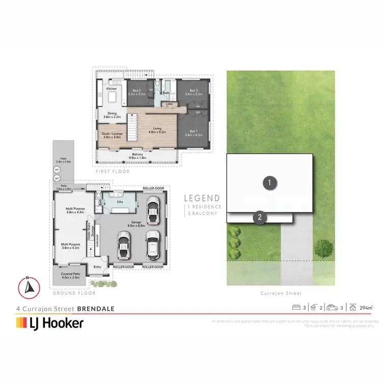 Floorplan of Homely house listing, 4 Currajon Street, Brendale QLD 4500
