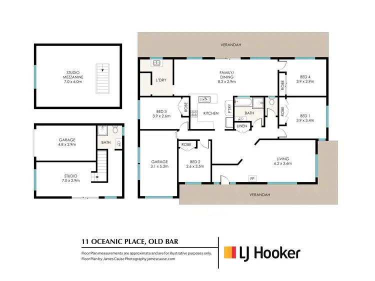 Floorplan of Homely house listing, 11 Oceanic Place, Old Bar NSW 2430