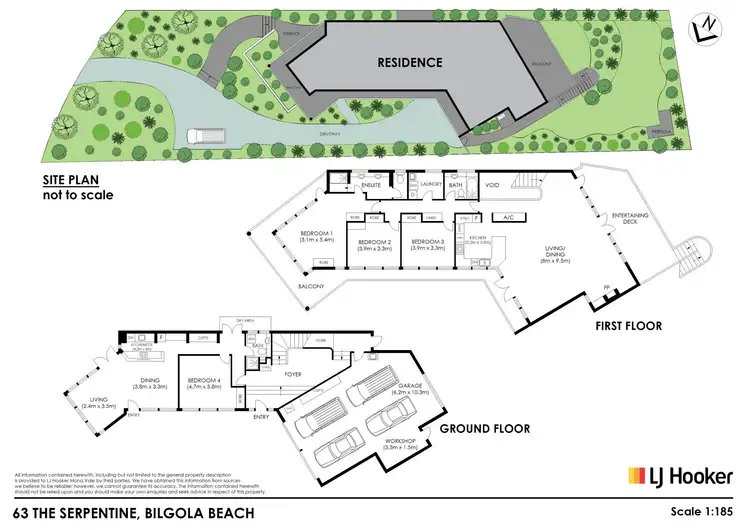 Floorplan of Homely house listing, 63 The Serpentine, Bilgola Beach NSW 2107