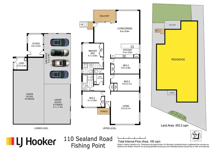 Floorplan of Homely house listing, 110 Sealand Road, Fishing Point NSW 2283