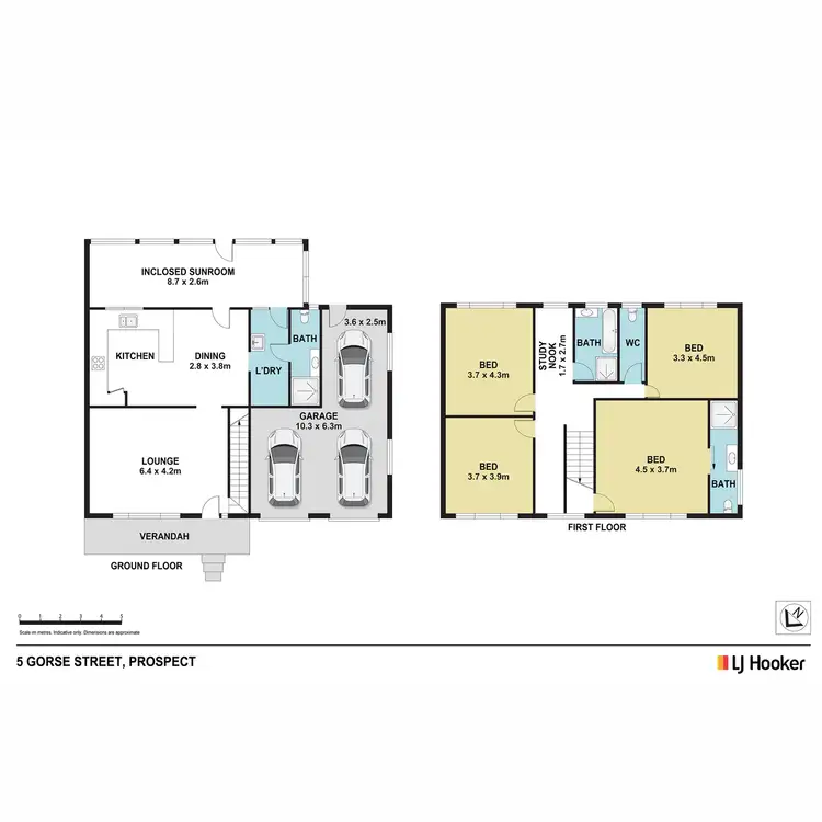Floorplan of Homely house listing, 5 Gorse Street, Prospect NSW 2148
