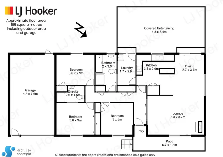 Floorplan of Homely house listing, 10 Johnson Place, Surf Beach NSW 2536
