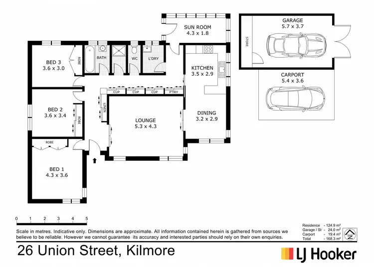 Floorplan of Homely house listing, 26 Union Street, Kilmore VIC 3764