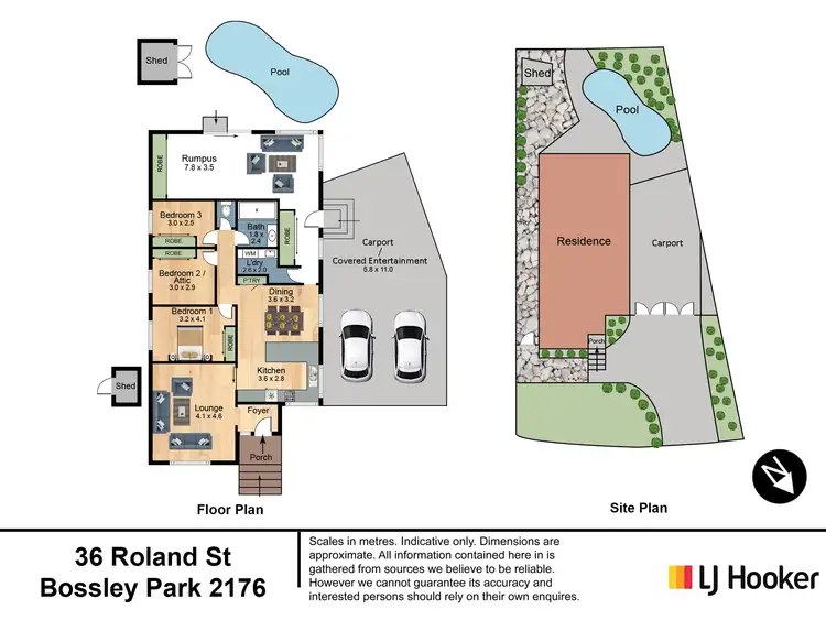 Floorplan of Homely house listing, 36 Roland Street, Bossley Park NSW 2176