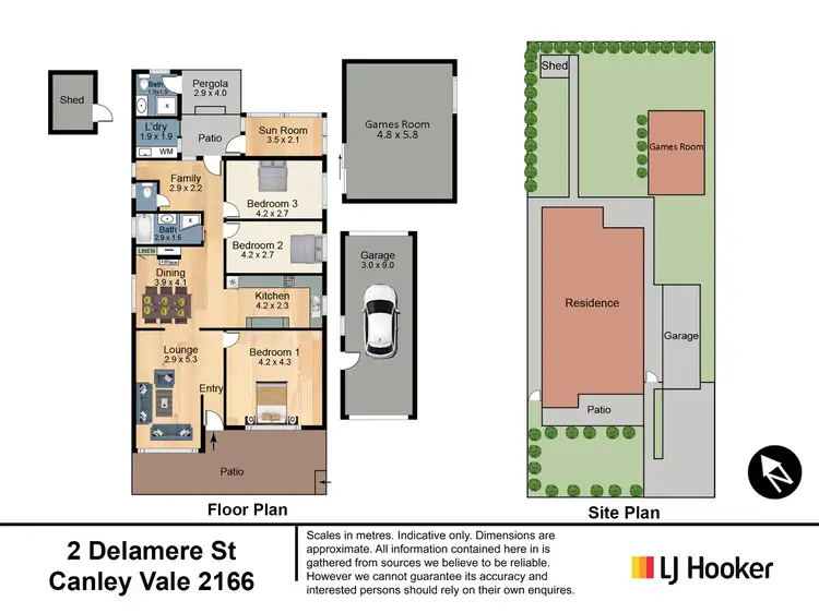 Floorplan of Homely house listing, 2 Delamere Street, Canley Vale NSW 2166