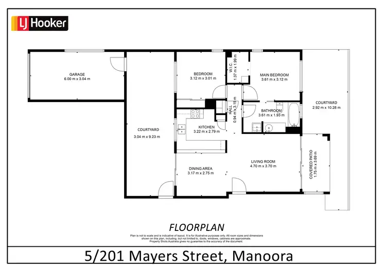 Floorplan of Homely unit listing, 44/201-203 Mayers Street, Manoora QLD 4870