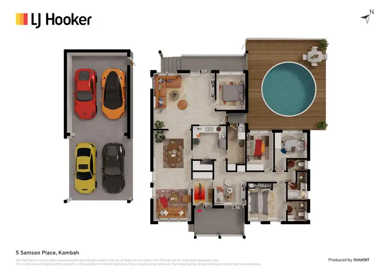 Floorplan of Homely house listing, 5 Samson Place, Kambah ACT 2902