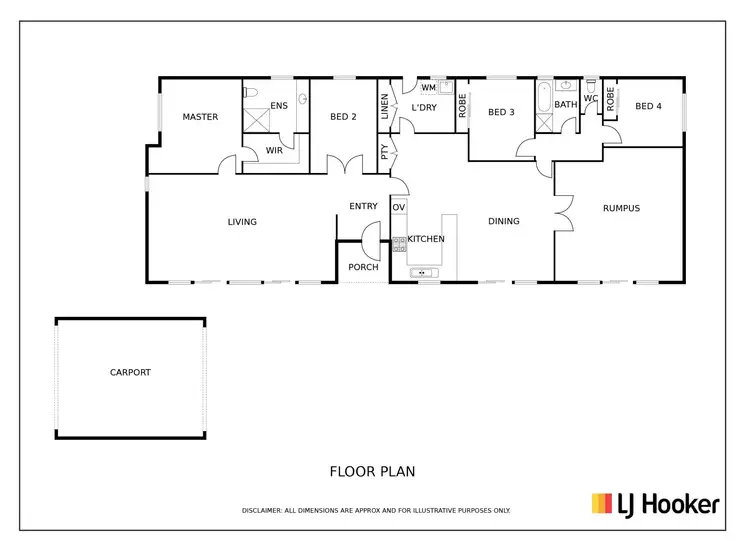 Floorplan of Homely house listing, 46 Marlborough Crescent, Hoppers Crossing VIC 3029