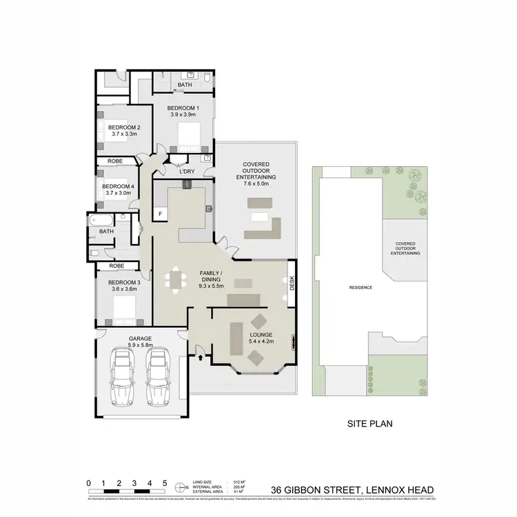 Floorplan of Homely house listing, 36 Gibbon Street, Lennox Head NSW 2478