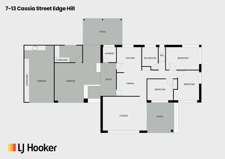 Floorplan of Homely house listing, 7-13 Cassia Street, Edge Hill QLD 4870