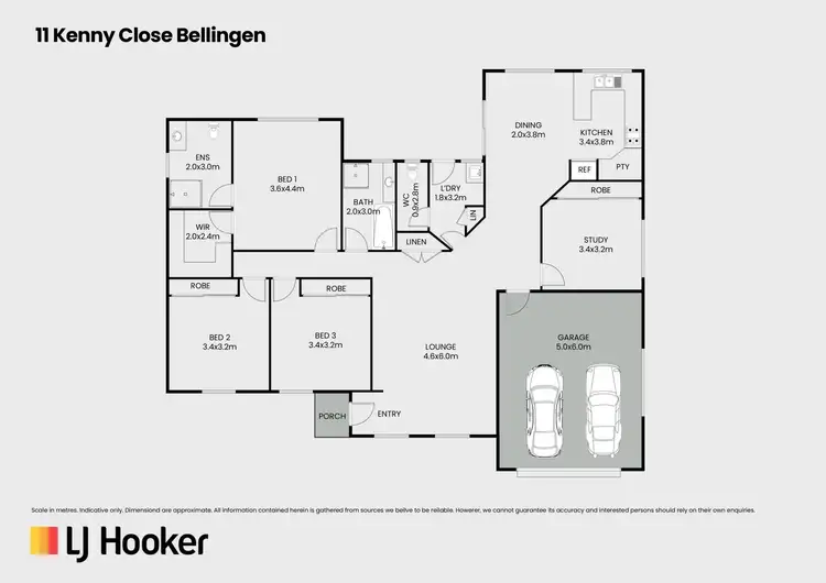 Floorplan of Homely house listing, 11 Kenny Close, Bellingen NSW 2454