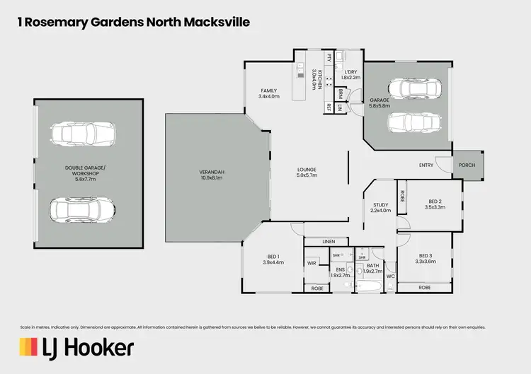 Floorplan of Homely house listing, 1 Rosemary Gardens, North Macksville NSW 2447