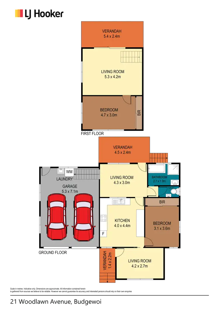 Floorplan of Homely house listing, 21 Woodlawn Drive, Budgewoi NSW 2262
