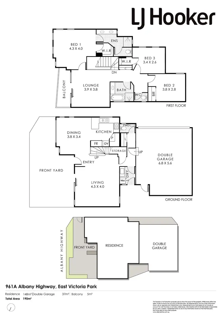 Floorplan of Homely house listing, 961A Albany Highway, East Victoria Park WA 6101