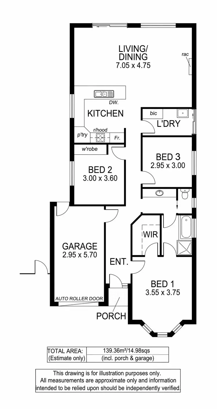 Floorplan of Homely house listing, 17 Margaret Court, Nairne SA 5252