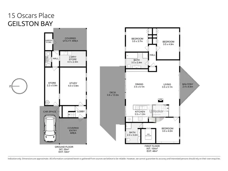 Floorplan of Homely house listing, 15 Oscar Place, Geilston Bay TAS 7015