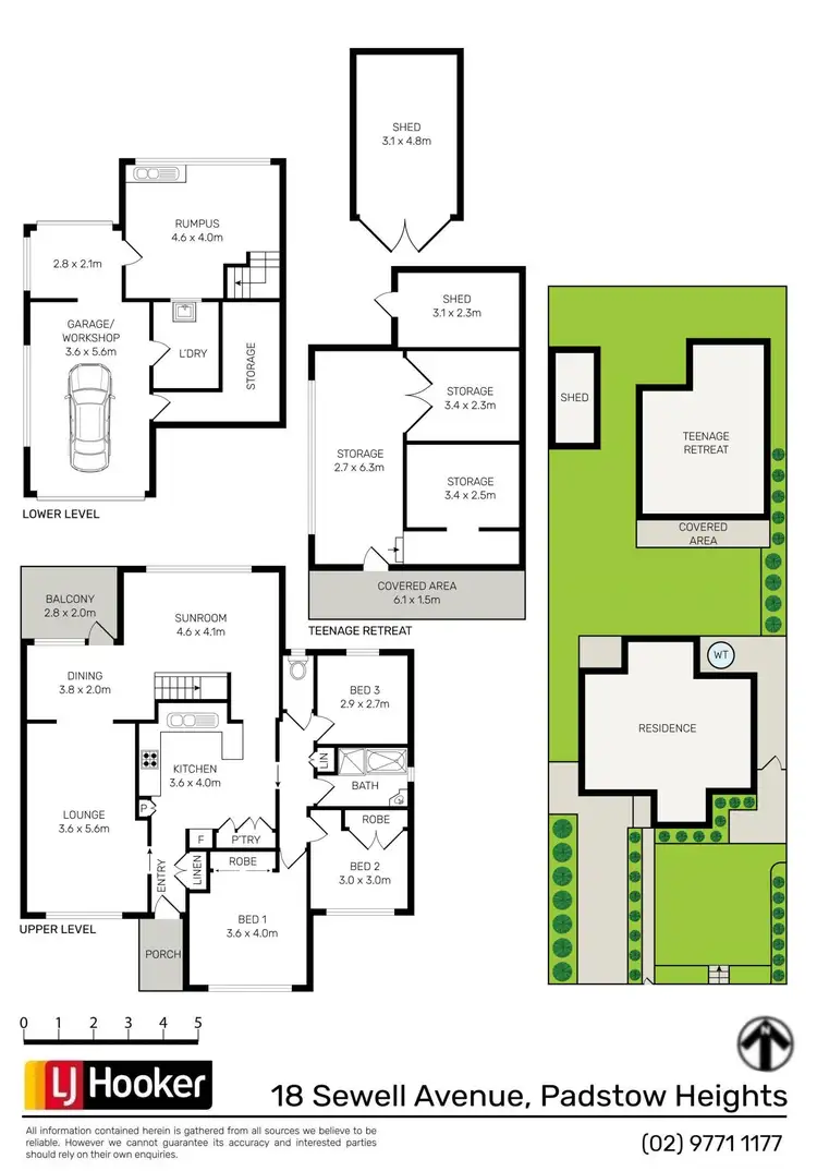 Floorplan of Homely house listing, 18 Sewell Avenue, Padstow Heights NSW 2211