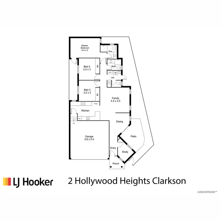 Floorplan of Homely house listing, 2 Hollywood Heights, Clarkson WA 6030