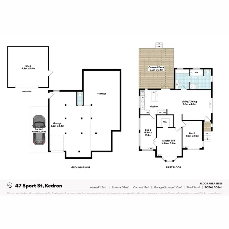 Floorplan of Homely house listing, 47 Sport Street, Kedron QLD 4031