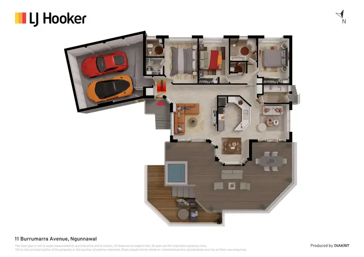 Floorplan of Homely house listing, 11 Burrumarra Avenue, Ngunnawal ACT 2913