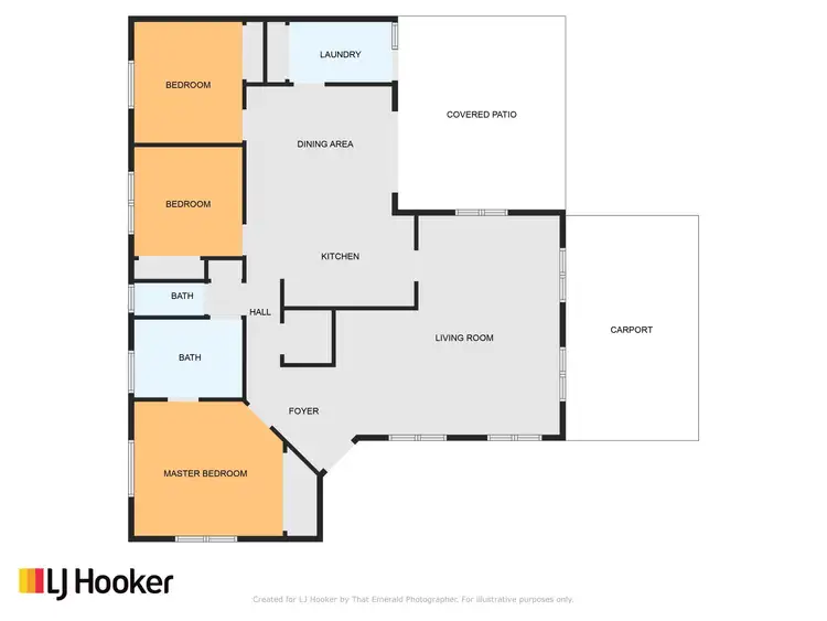 Floorplan of Homely house listing, 2 Smith Place, Emerald QLD 4720