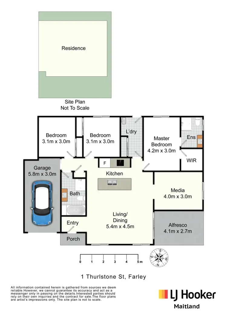 Floorplan of Homely house listing, 1 Thurlstone Street, Farley NSW 2320