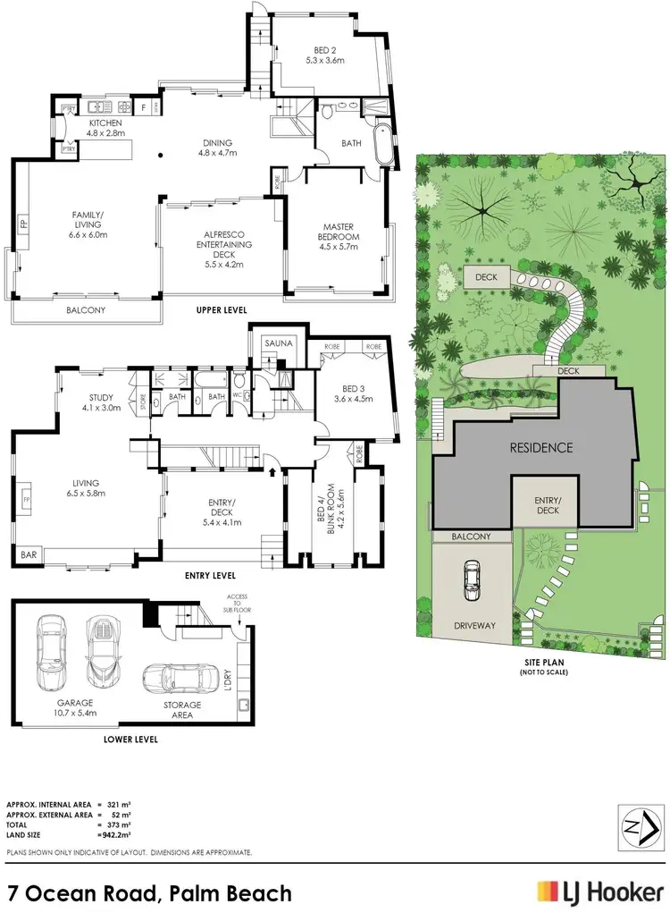 Floorplan of Homely house listing, 7 Ocean Road, Palm Beach NSW 2108