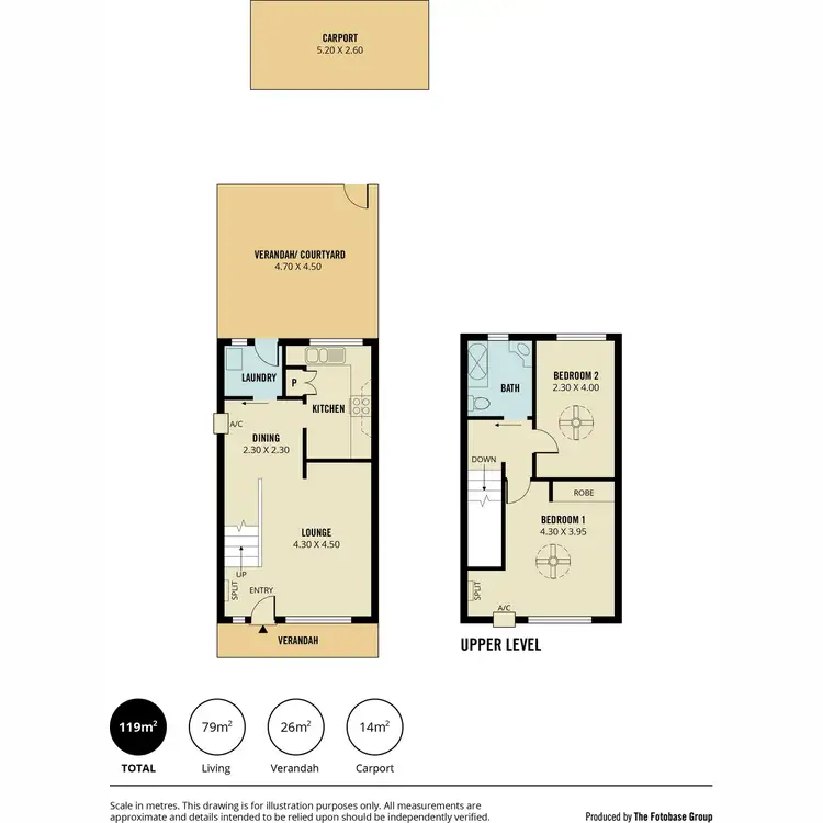 Floorplan of Homely unit listing, 8/18 John Street, Payneham SA 5070