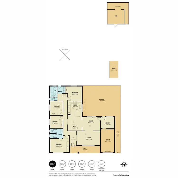 Floorplan of Homely house listing, 356 Montague Road, Para Vista SA 5093