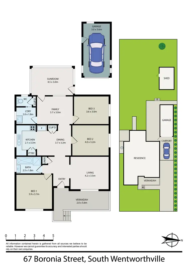 Floorplan of Homely house listing, 67 Boronia Street, South Wentworthville NSW 2145
