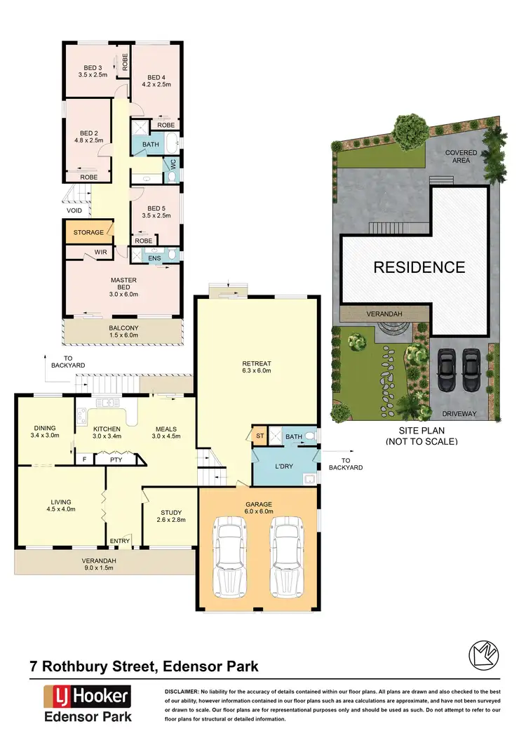 Floorplan of Homely house listing, 7 Rothbury Street, Edensor Park NSW 2176