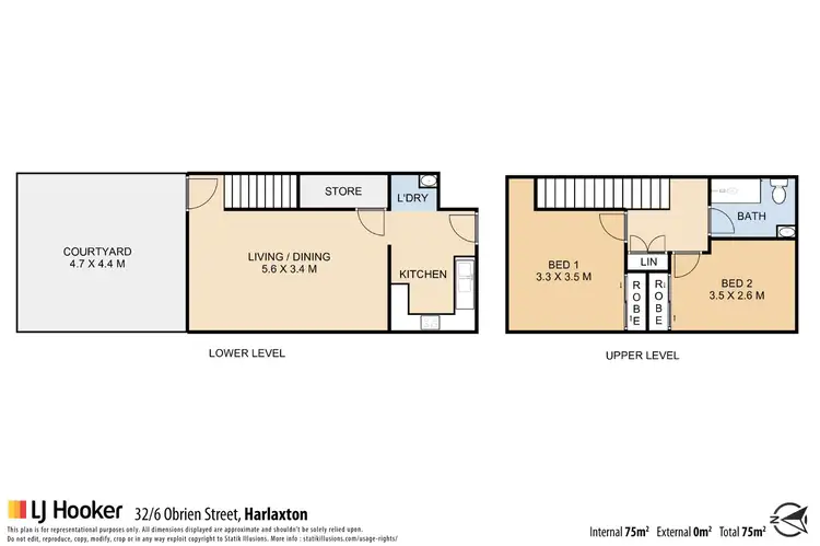 Floorplan of Homely unit listing, 32/6 O'Brien Street, Harlaxton QLD 4350