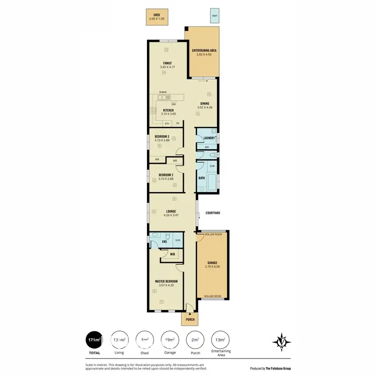 Floorplan of Homely house listing, 5 Cross Street, Enfield SA 5085