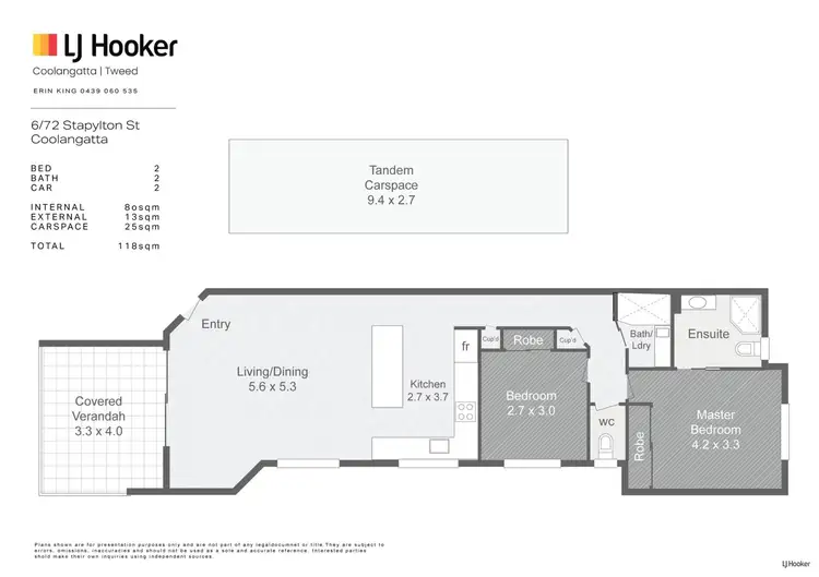 Floorplan of Homely unit listing, 6/72 Stapylton Street, Coolangatta QLD 4225