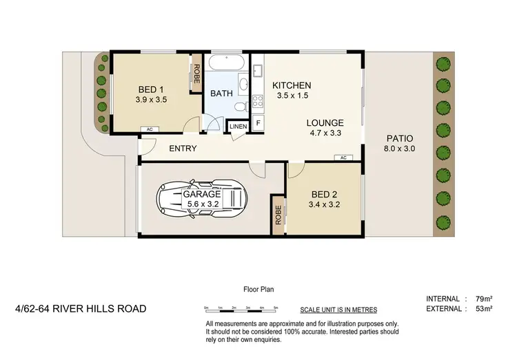 Floorplan of Homely house listing, 4/62-64 River Hills Road, Eagleby QLD 4207