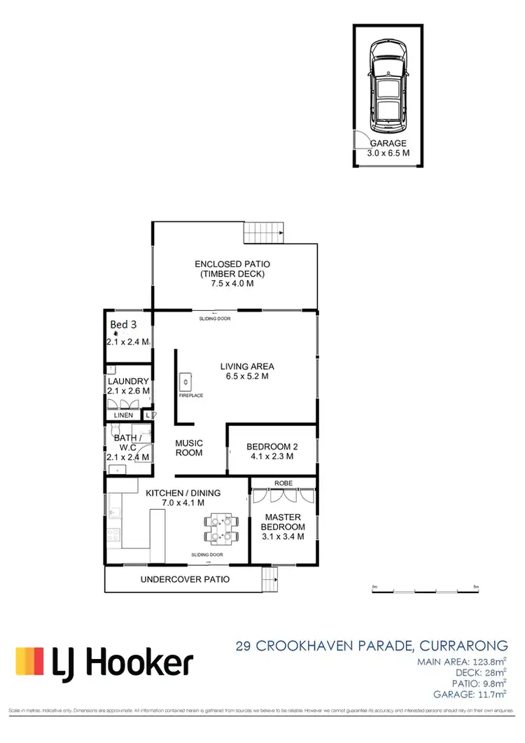 Floorplan of Homely house listing, 29 Crookhaven Parade, Currarong NSW 2540