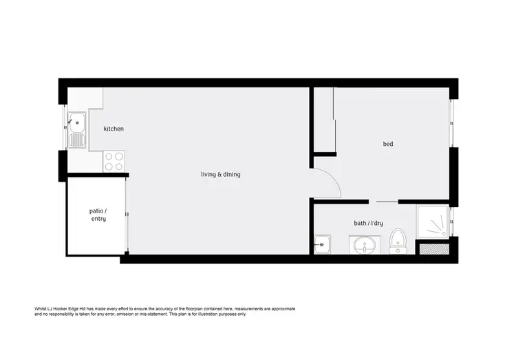 Floorplan of Homely apartment listing, 2/346-348 McCoombe Street, Mooroobool QLD 4870