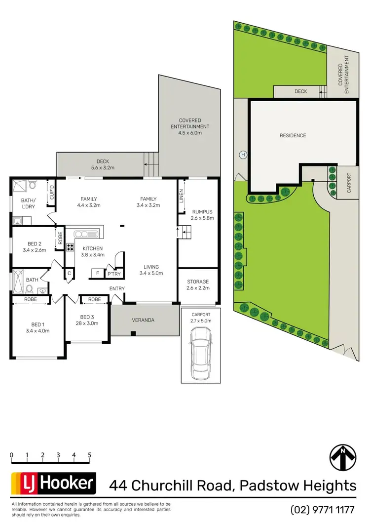 Floorplan of Homely house listing, 44 Churchill Road, Padstow Heights NSW 2211