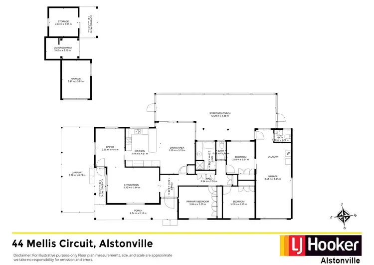 Floorplan of Homely house listing, 44 Mellis Circuit, Alstonville NSW 2477