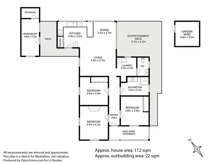 Floorplan of Homely house listing, 55 Station Road, Dover TAS 7117