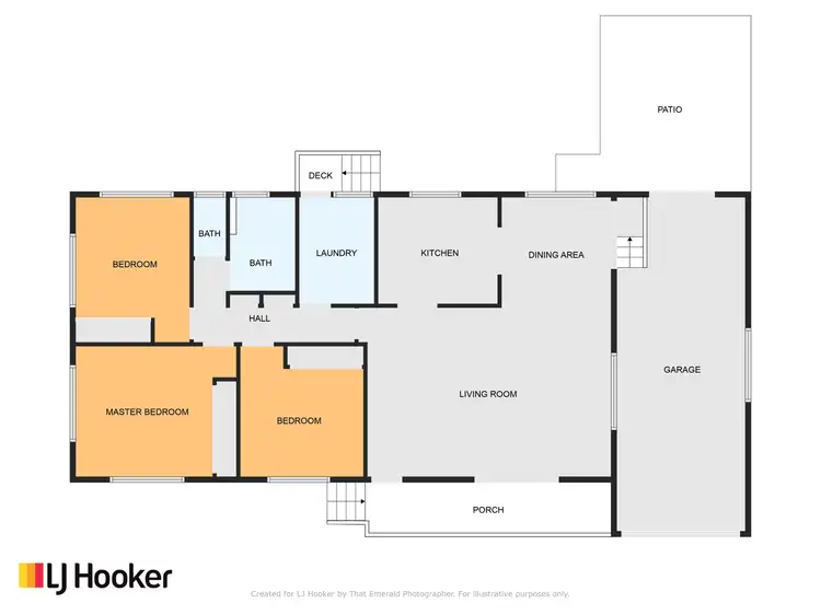Floorplan of Homely house listing, 52 Park Avenue, Emerald QLD 4720