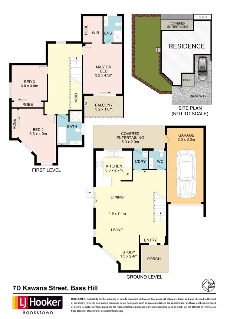 Floorplan of Homely house listing, 7D Kawana Street, Bass Hill NSW 2197