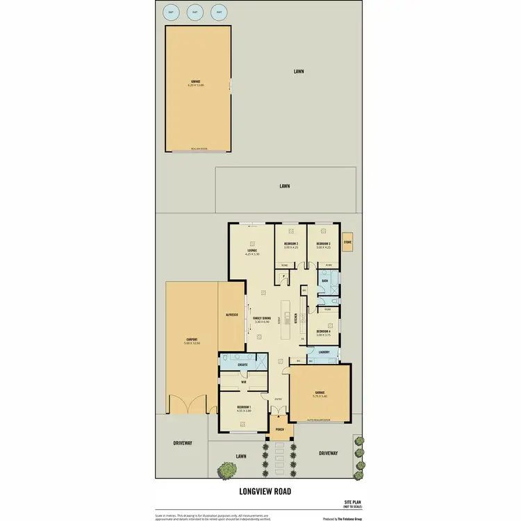 Floorplan of Homely house listing, 19 Longview Road, Two Wells SA 5501
