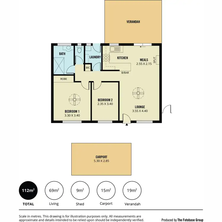Floorplan of Homely unit listing, 14/26 Crozier Avenue, Modbury SA 5092