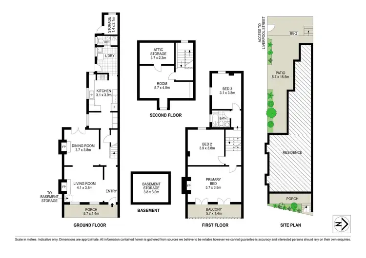 Floorplan of Homely terrace listing, 271 Darlinghurst Road, Darlinghurst NSW 2010