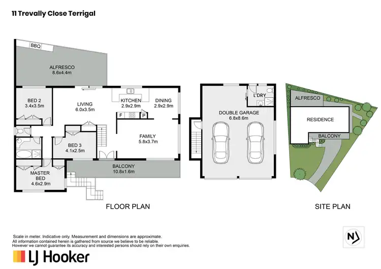 Floorplan of Homely house listing, 11 Trevally Close, Terrigal NSW 2260