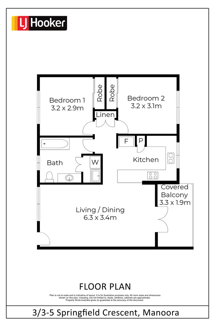 Floorplan of Homely apartment listing, 2/3-5 Springfield Crescent, Manoora QLD 4870