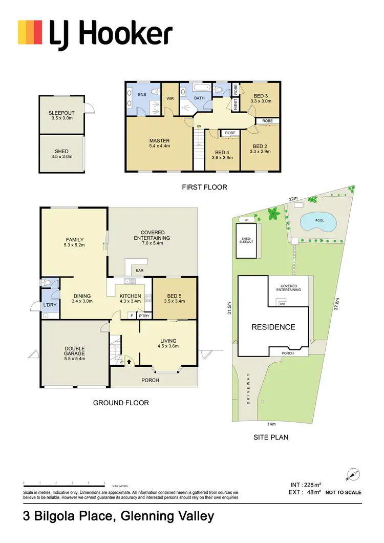 Floorplan of Homely house listing, 3 Bilgola Place, Glenning Valley NSW 2261