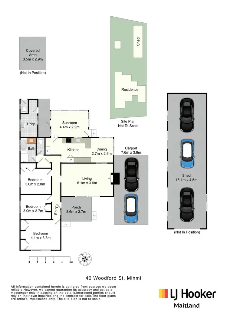 Floorplan of Homely house listing, 40 Woodford Street, Minmi NSW 2287